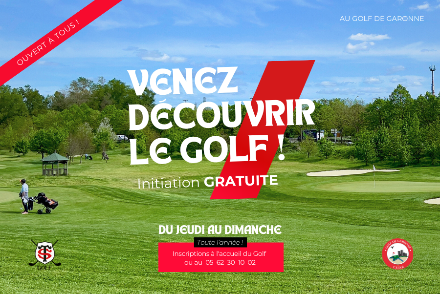 Initiation gratuite Golf de Garonne