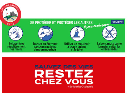 Pendant cette période de confinement pour enrayer le le Covid 19, le réseau du golf, qu’il soit national, régional, départemental, clubs et AS, se mobilise pour vous accompagner.