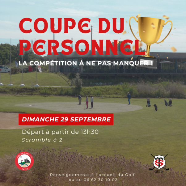 coupe du personnel golf de garonne