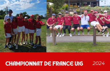 Championnat de France Golf U16 équipe Golf de Garonne