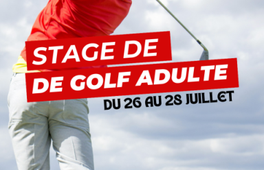 stage de golf adulte